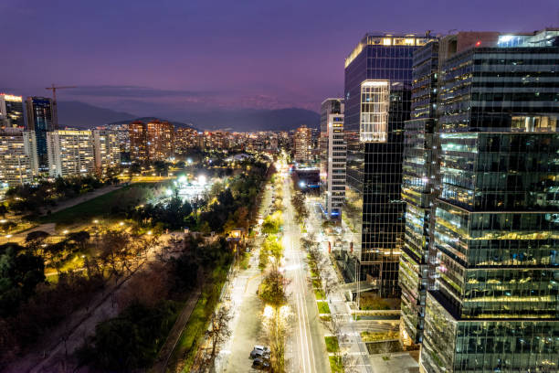istock Modern skyscrapers in Santiago de Chile 2157484785