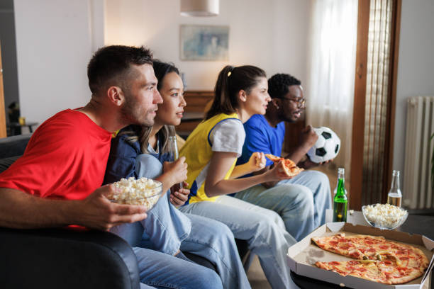 istock Soccer enthusiast focusing on game 2157486488
