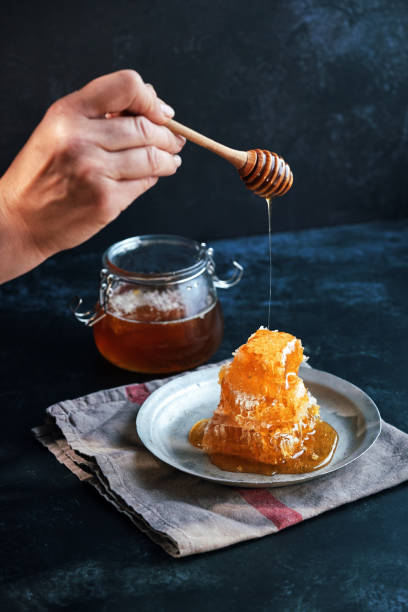 istock Healthy Honey with Honeycombs 2157488803