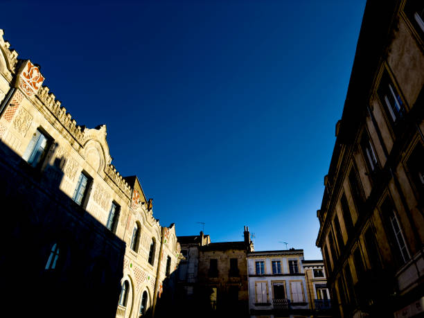 Architectural detail from cityscape of Valence, France