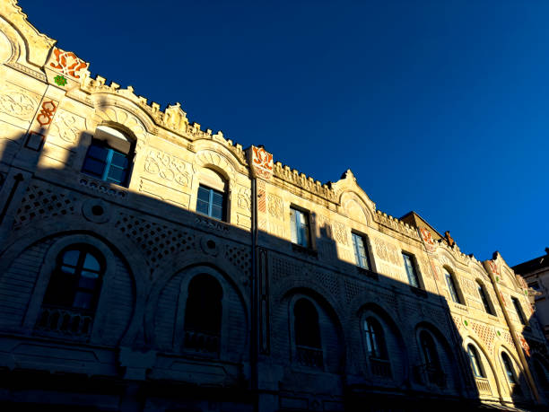 Architectural detail from cityscape of Valence, France