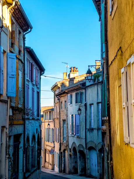 istock Old Mediterranean town with empty narrow street 2157501170