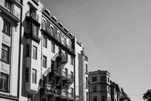 Low angle view of buildings against sky