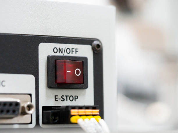 istock switch off on control electricity button technology power icon turnoff turn on design light equipment push energy power toggle concept web factory interface shutdown turning press panel copy space 2157515426