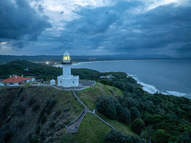 istock Cape Byron Lighthouse at sunset, Byron Bay, Australia 2157517527