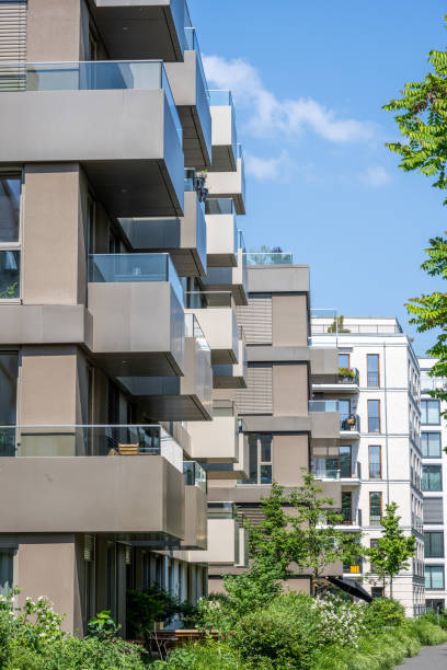 istock A row of modern apartment buildings 2157522197