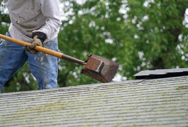 istock handy man working on repairing the roof 2157523022