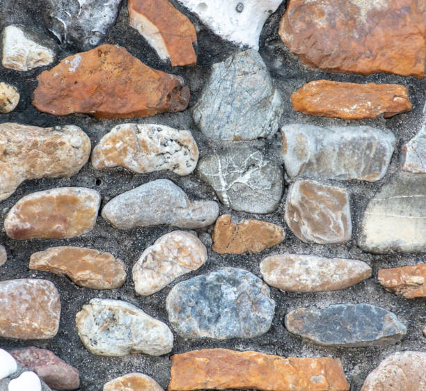 istock Wall made of natural stone as an abstract background. Texture 2157531359