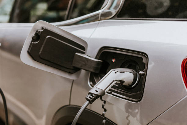 istock Electric car (EVs) battery being charged 2157533036