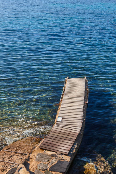 istock Springboard over the mediterranean sea. Girona. Catalonia, Spain 2157537257