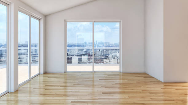 istock modern bright interiors apartment Living room 3D rendering illustration 2157537969