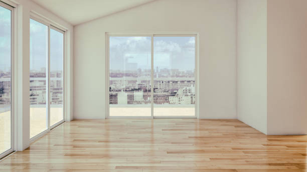 istock modern bright interiors apartment Living room 3D rendering illustration 2157537973