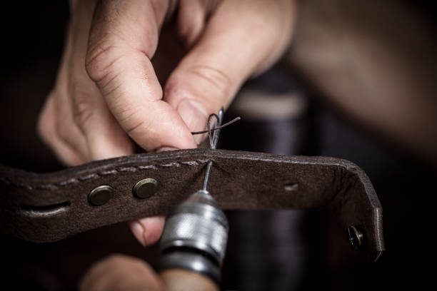 istock craft equipment and tools for working with leather or imitation leather 2157538759