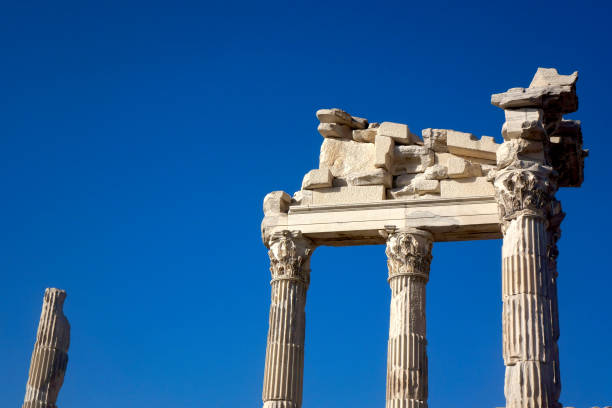 Greek Pergamon, ancient Greek city in Mysia, situated 16 miles from the Aegean Sea on a lofty isolated hill on the northern side of the broad valley of the Caicus (modern Bakır) River. The site is occupied by the modern town of Bergama, in the il (province) of İzmir, Turkey.