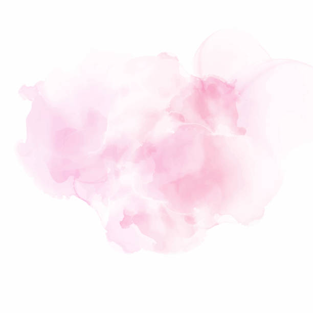 istock Elegant hand painted pastel pink watercolour design 2157541540