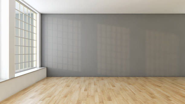istock Illustration 3D rendering large luxury modern bright interiors Living room mockup computer digitally generated image 2157545325