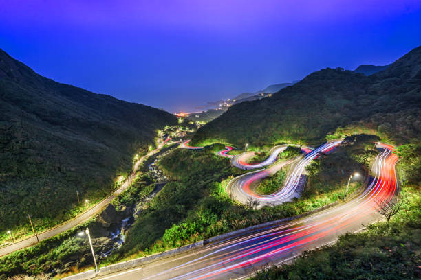 istock Jiufen, Taiwan Hillside Roads 2157562004