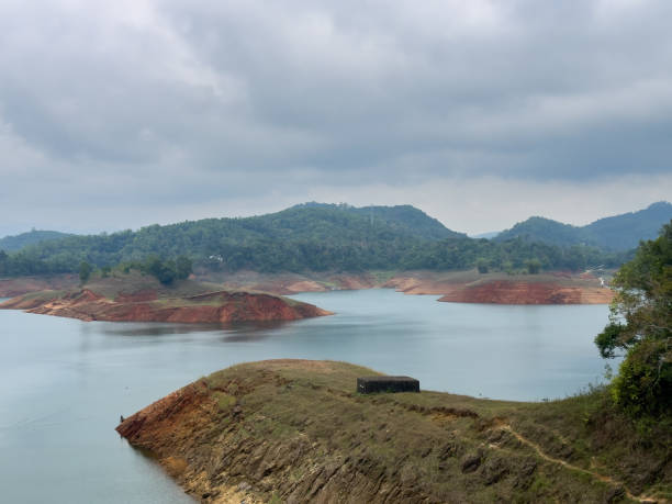 istock Kulamavu dam which is located in Idukki district in Kerala is built on Kilivillithode, a tributary of the Periyar River. 2157563367