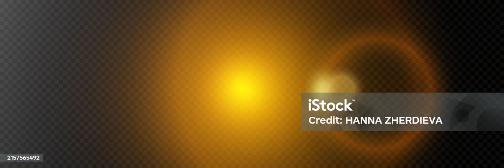 Light Effect And Flare Flash Stock Illustration - Download Image Now ...