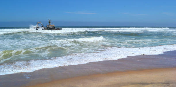 istock Shipwreck, Skeleton Coast of Namibia, Southwest Africa 2157576187