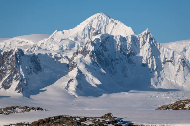 istock Antarctica landscape. Iceberg, glacier, snow 2157578797