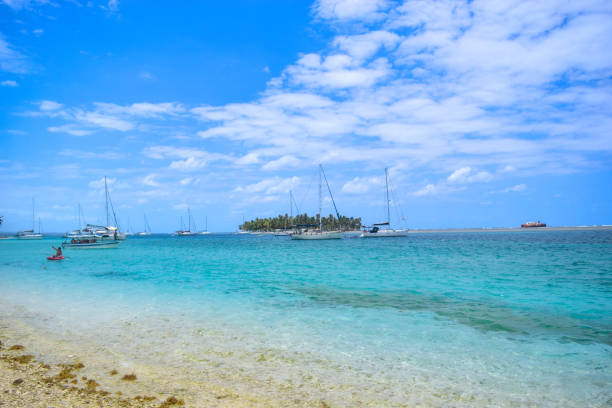 istock Island in Guna Yala also known San Blas Islands 2157584519