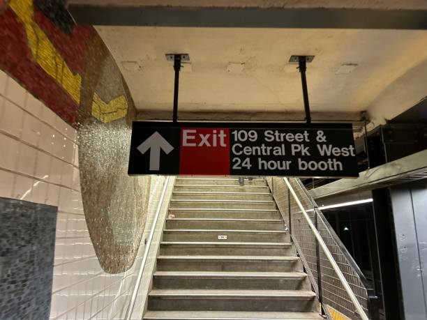 istock 110th Street Subway Sign 2157585631
