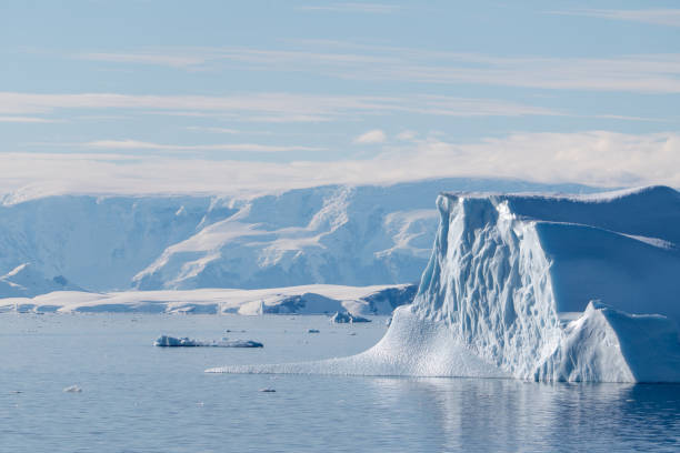 istock Antarctica landscape. Iceberg, glacier, snow 2157591058