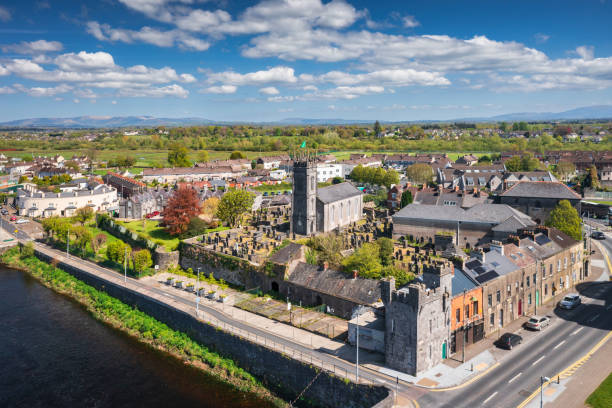istock Limerick city scenery by the Shannon river, Ireland 2157602288