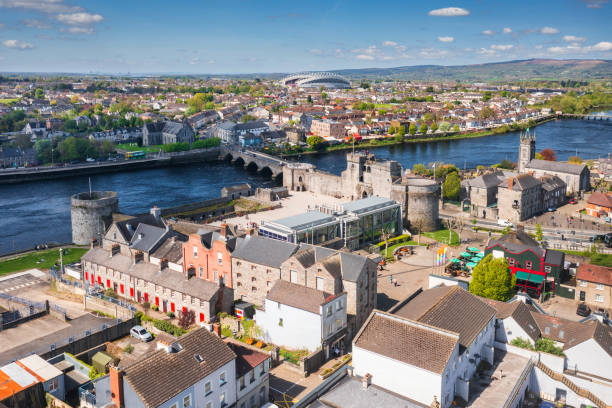 istock Limerick city scenery by the Shannon river, Ireland 2157602293