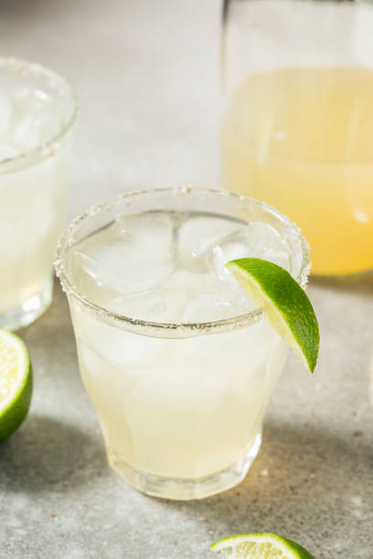 istock Boozy Smoked Mezcal Margarita 2157605114