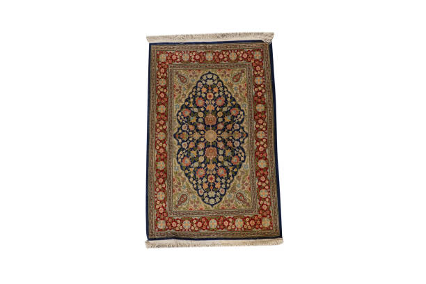 istock Afghan Antique Rugs & Carpets isolated on white background 2157622931
