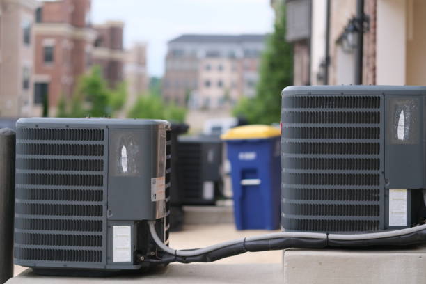 istock Residential air conditioner units 2157625686