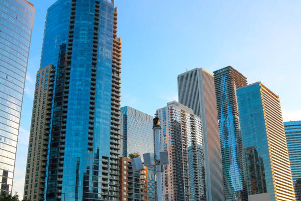istock The skyscrapers of downtown Chicago which is a view from the river. 2157627092