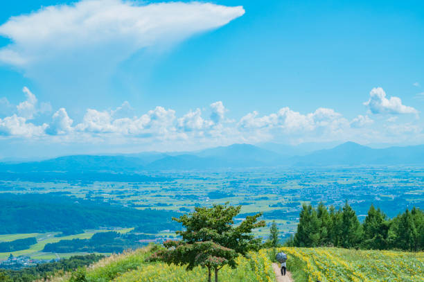 View of Fukushima Prefecture, Japan