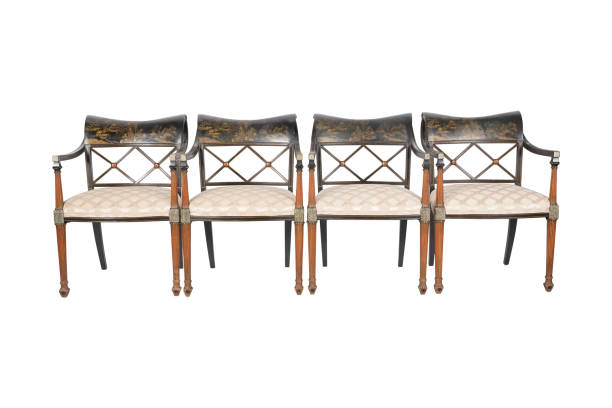 istock Modern Furniture Chairs on White Background 2157632516