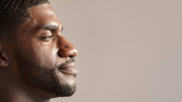 Portrait of a handsome black man