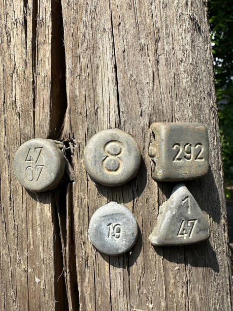 istock Metal signs in a wooden pole 2157638508