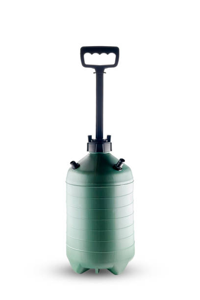 istock pneumatic sprayer for trees and garden plants 2157641275