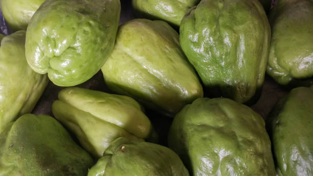 istock group of chayote at the market 2157644165