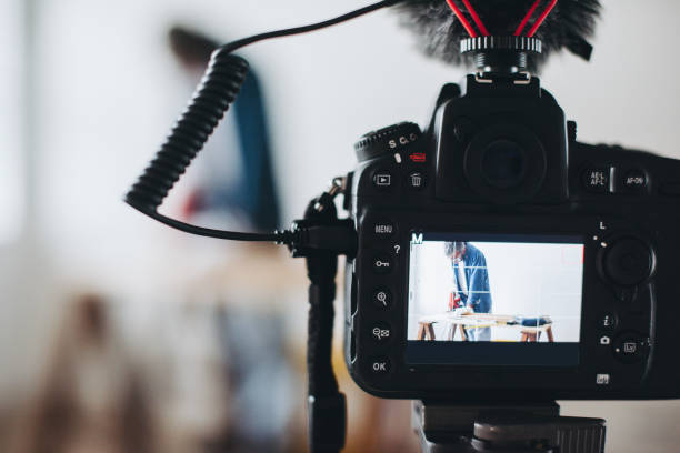 istock Camera recording a video for a DIY blogger 2157651367