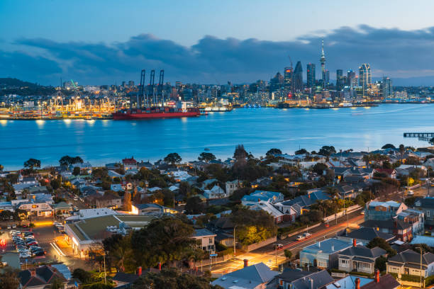 istock Auckland City Blue Hour. 2157652015