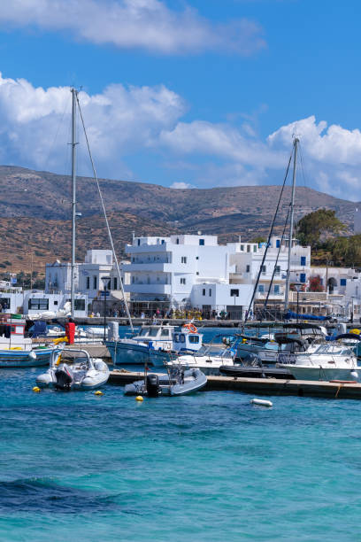 istock The port of Ios Greece 2157653848