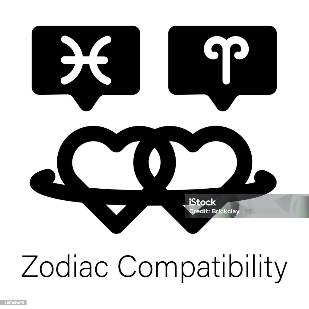 Zodiac Compatibility Stock Illustration - Download Image Now ...