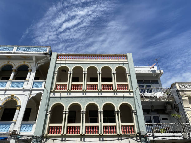 istock Phuket old town with Building Sino Portuguese 2157655737