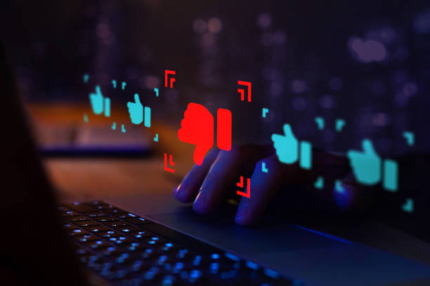 istock negative review, dislike icon, reputation management, bad review comment 2157656198