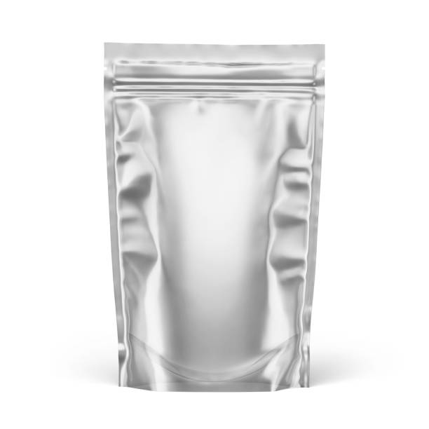 istock Stand Up Pouch Mockup 3D Rendering Isolated on White Background 2157659422