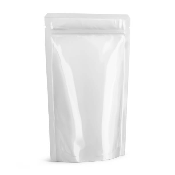 istock Stand Up Pouch Mockup 3D Rendering Isolated on White Background 2157659459