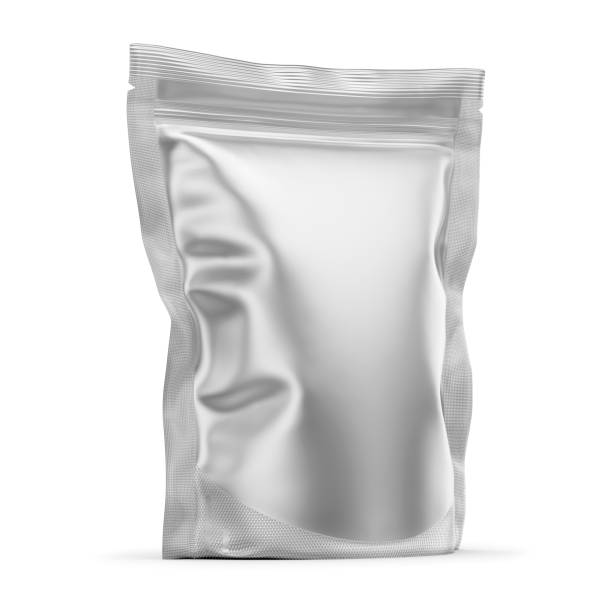 istock Stand Up Pouch Mockup 3D Rendering Isolated on White Background 2157659477