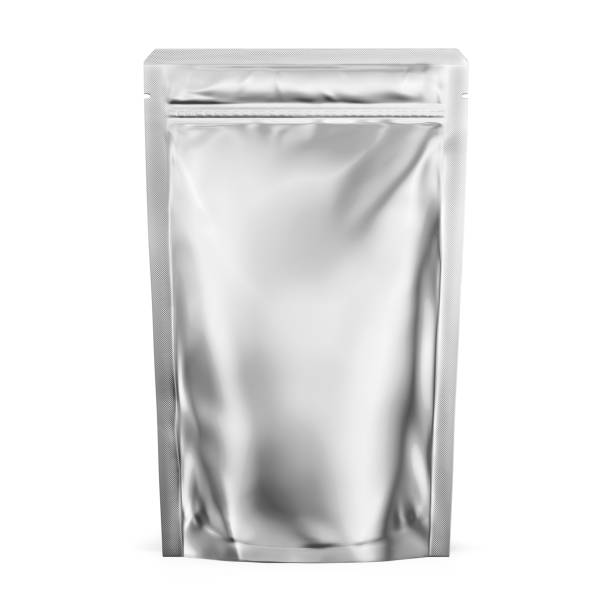 istock Stand Up Pouch Mockup 3D Rendering Isolated on White Background 2157659532